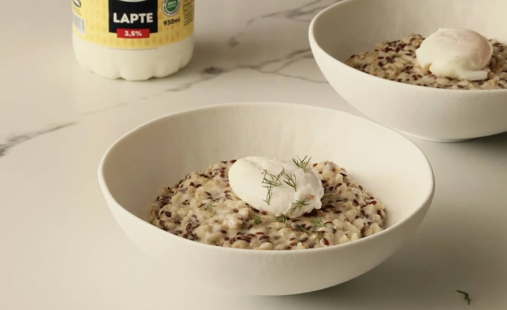 Terci de ovăz cu semințe de in